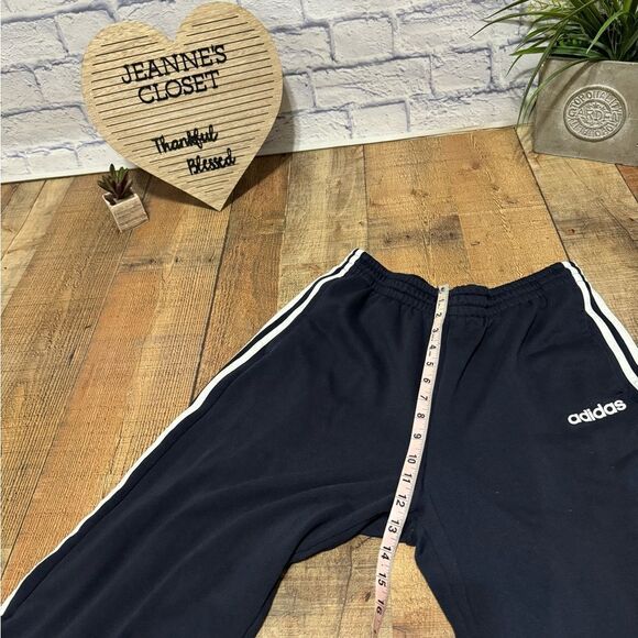 Navy adidas track joggers climalite - Picture 10 of 15